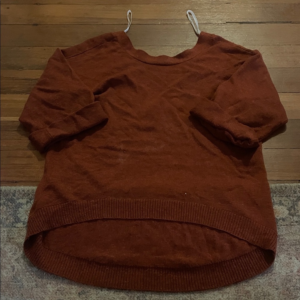 Rust Brown Women's Sweater